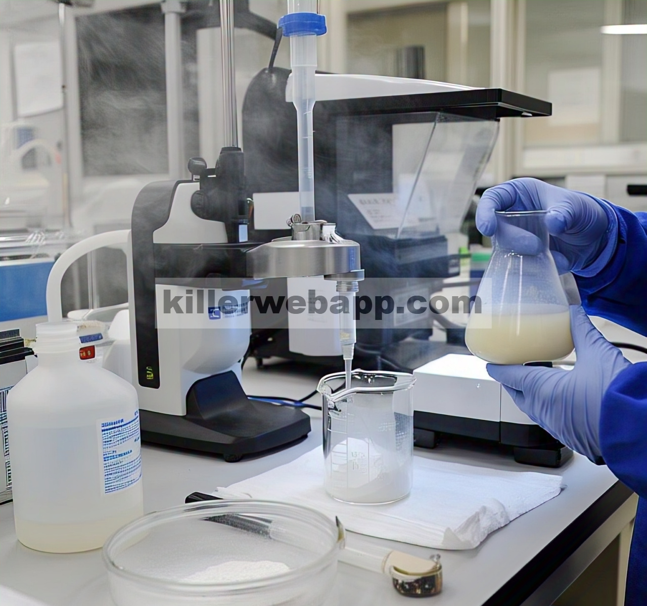 Persiapan Nano-Mg(OH) 2 dengan Bantuan Ultrasonik yang Efisien untuk Meningkatkan Ketahanan Api Komposit Polidimetilsiloksan