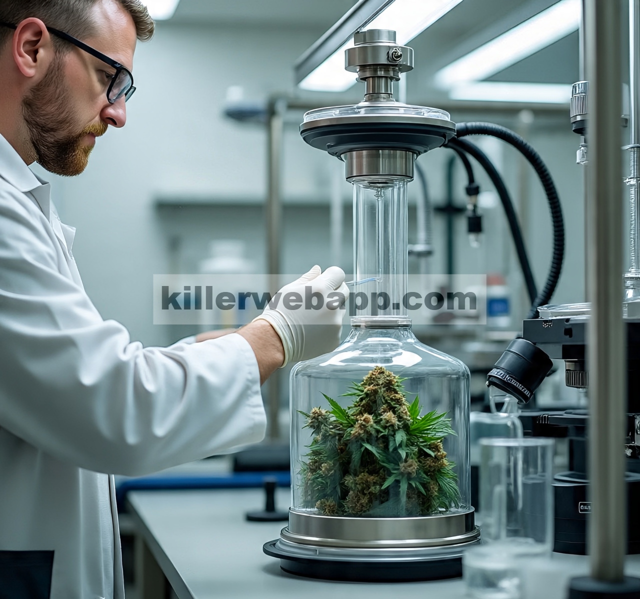 Ekstraksi Cannabigerol dari Kultivar Ganja Menggunakan Proses Karbon Dioksida Superkritis